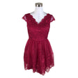 Unisex Chi Chi London - Party dress, size 38 - Wine red ()