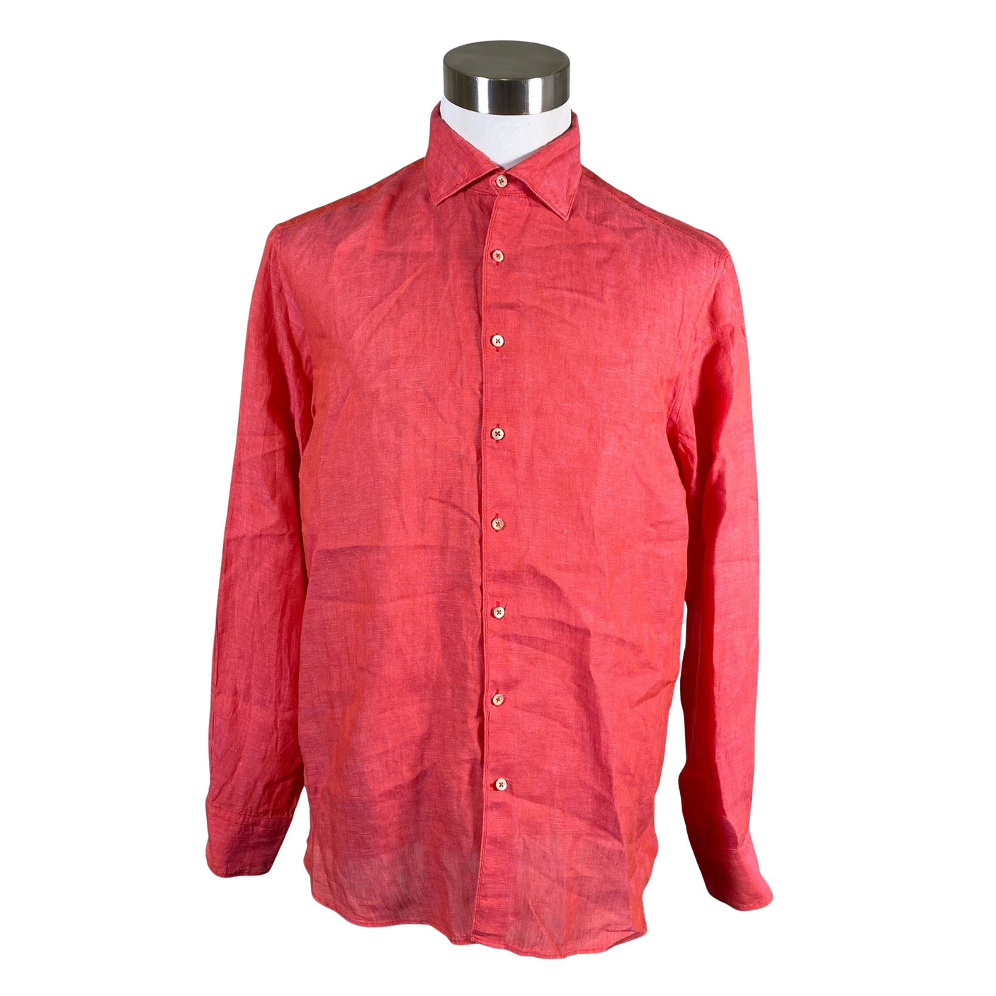 Unisex Stenströms - Collared shirt, size L - Pink (1)