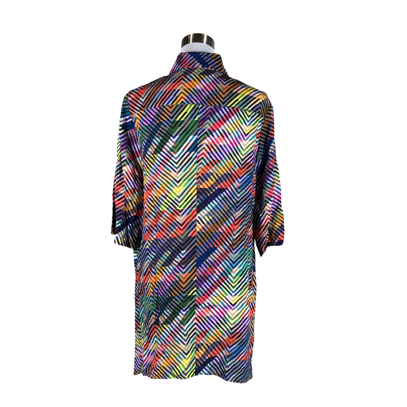 Unisex Aino - Schiffon tunic, size 36 - Red (2)