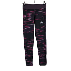 Unisex Adidas - Sports tights, size 146 - 152 - Wine red (1)