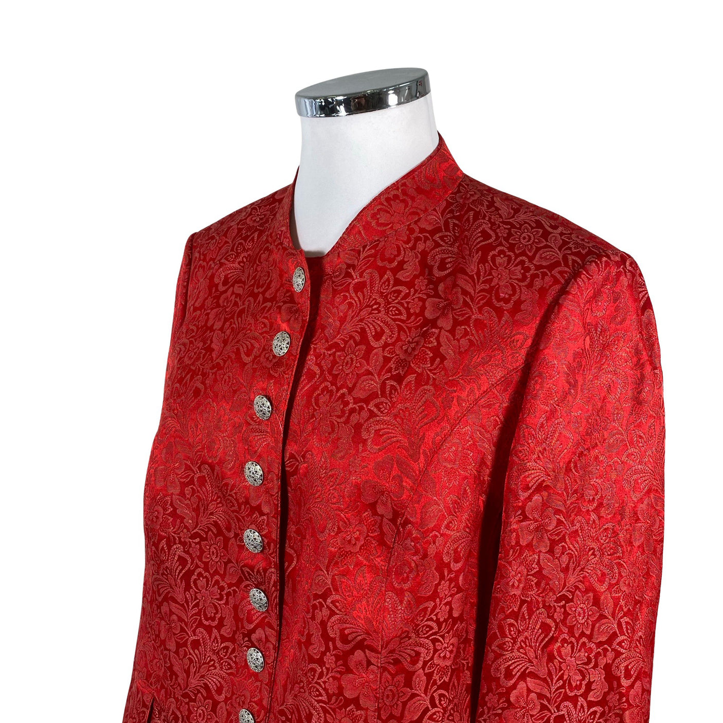 Unisex Steinbock - Dress jacket, size 48 - Red (3)