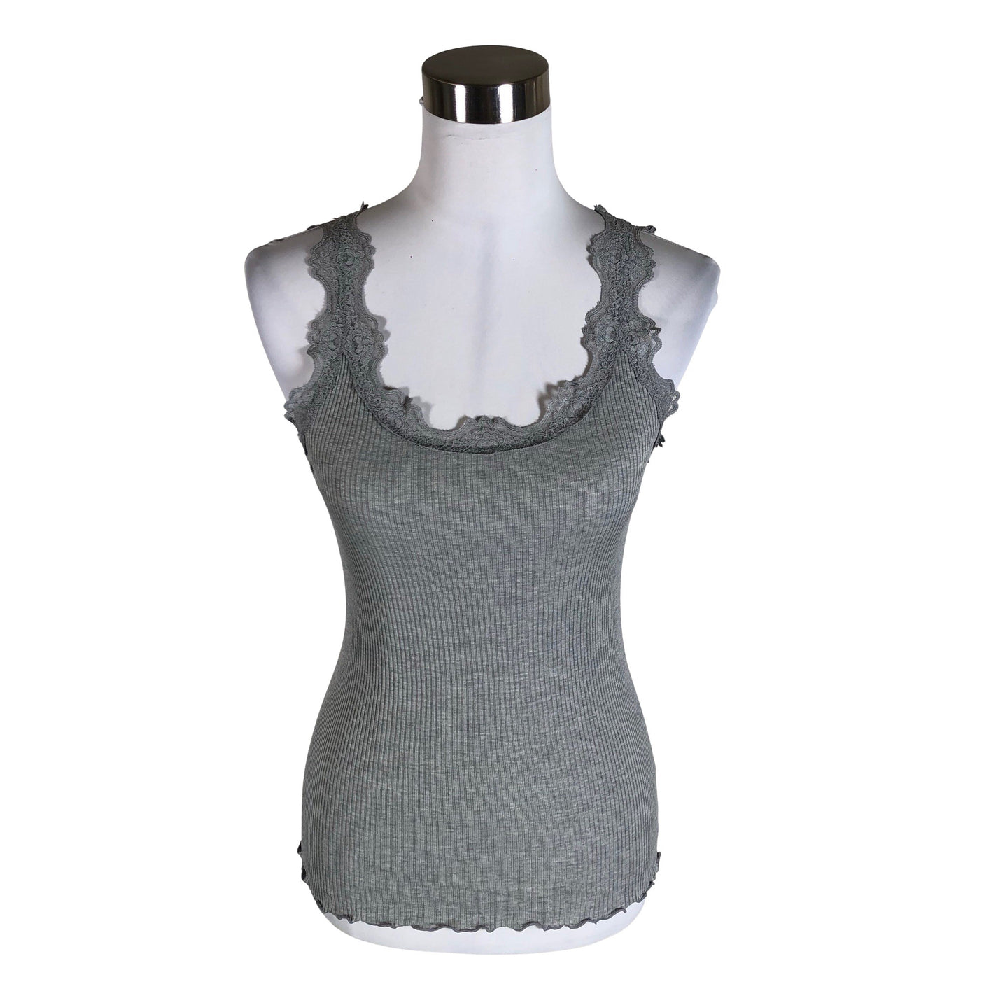 Unisex Rosemunde - Tricot tank top, size 36 - Gray (1)