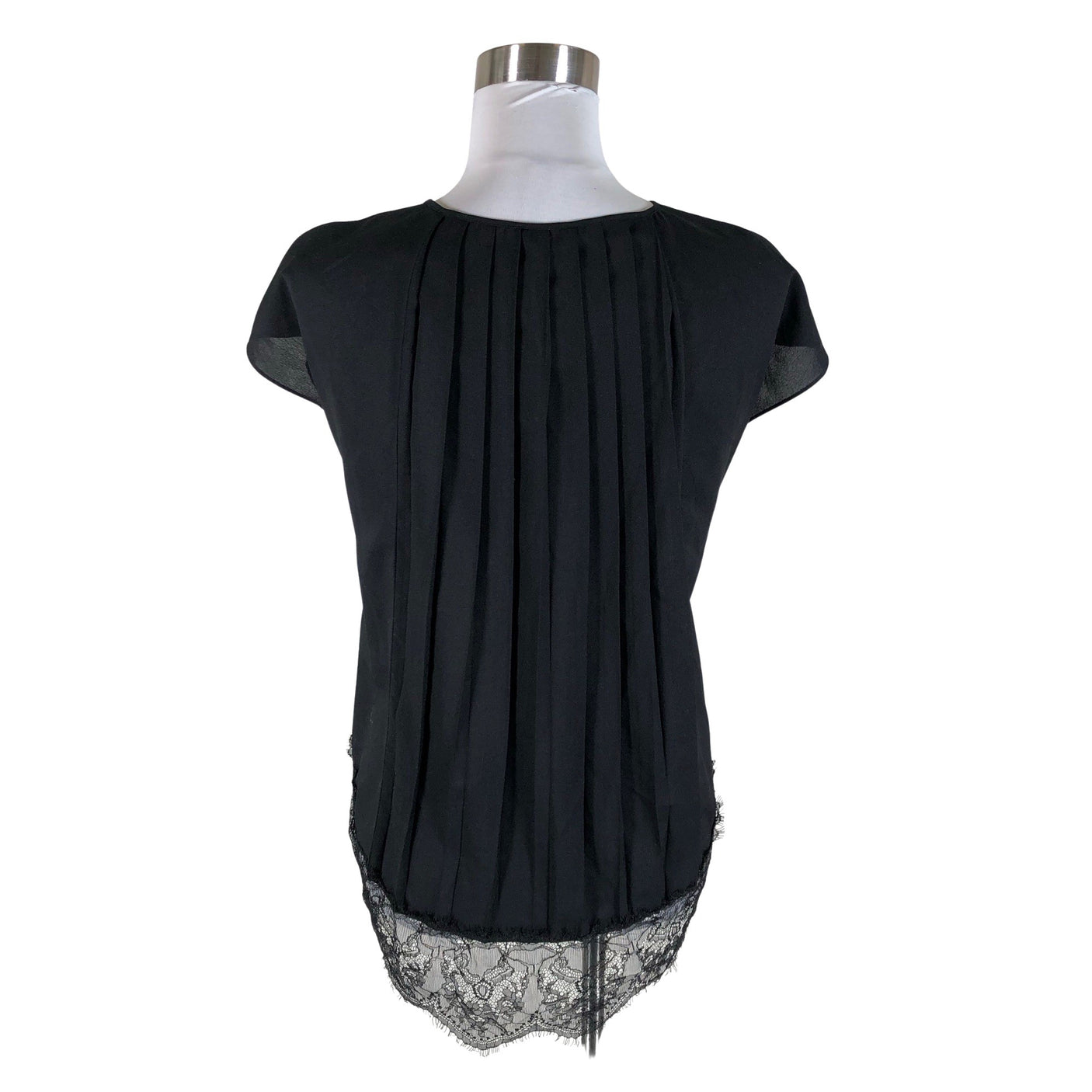 Unisex Massimo Dutti - Short-sleeved blouse, size 36 - Black (2)