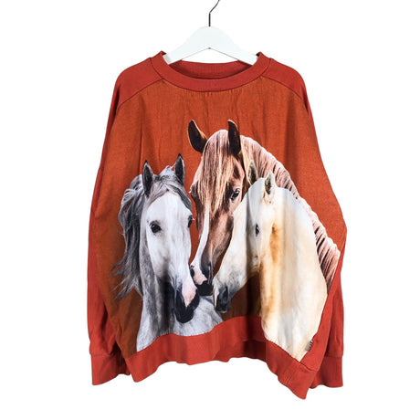 Unisex Molo Kids - Sweatshirt, size 146 - 152 - Orange ()