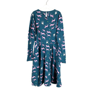 Unisex me&i - Tricot dress, size 146 - 152 - Blue (2)