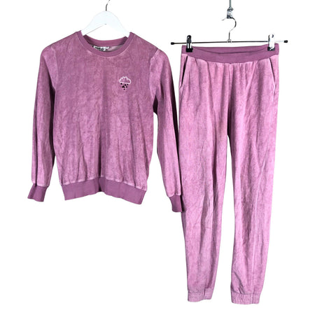 Unisex me&i - Sweatshirt and pants set, size 158 - 164 - Violet ()