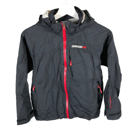 Unisex Didriksons - Spring/Fall jacket, size 146 - 152 - Black ()
