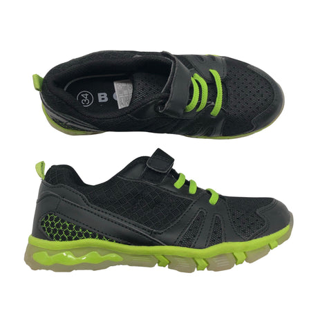 Unisex Bogi - Casual sneakers, size 34 - Black ()