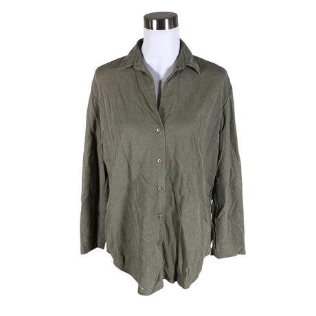 Unisex Massimo Dutti - Blouse, size 36 - Green ()