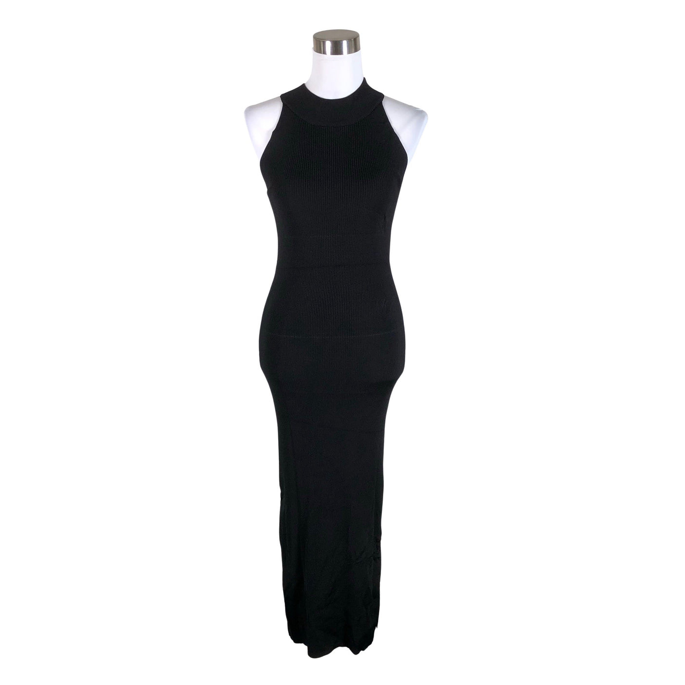 Unisex Massimo Dutti - Maxi dress, size 36 - Black (1)
