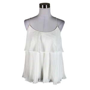Unisex Massimo Dutti - Top, size 38 - White (1)
