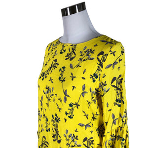 Unisex Norr - Schiffon dress, size 34 - Yellow (3)