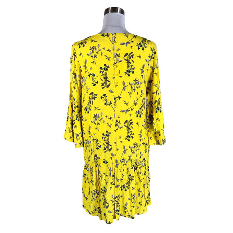 Unisex Norr - Schiffon dress, size 34 - Yellow (2)