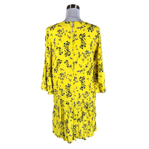Unisex Norr - Schiffon dress, size 34 - Yellow (2)
