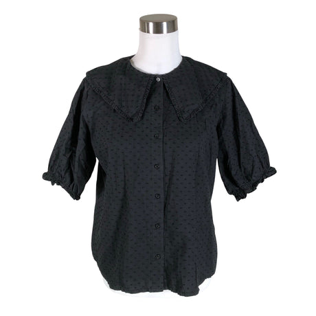 Unisex Modström - Short-sleeved blouse, size 38 - Black ()