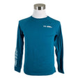 Unisex Under Armour - Sports shirt, long sleeve, size M - Turquoise ()