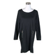 Unisex Selected - Tricot dress, size 40 - Black ()