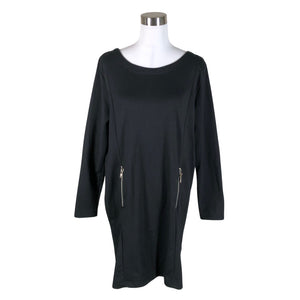 Unisex Selected - Tricot dress, size 40 - Black (1)