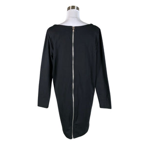 Unisex Selected - Tricot dress, size 40 - Black (2)