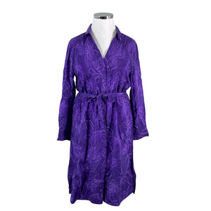 Unisex Gerry Weber - Schiffon dress, size 42 - Violet (1)