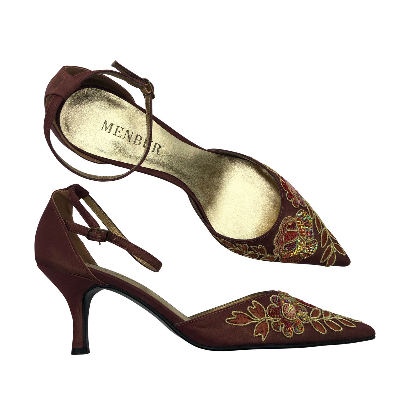 Unisex Menbur - Evening high heels, size 38 - Violet (1)