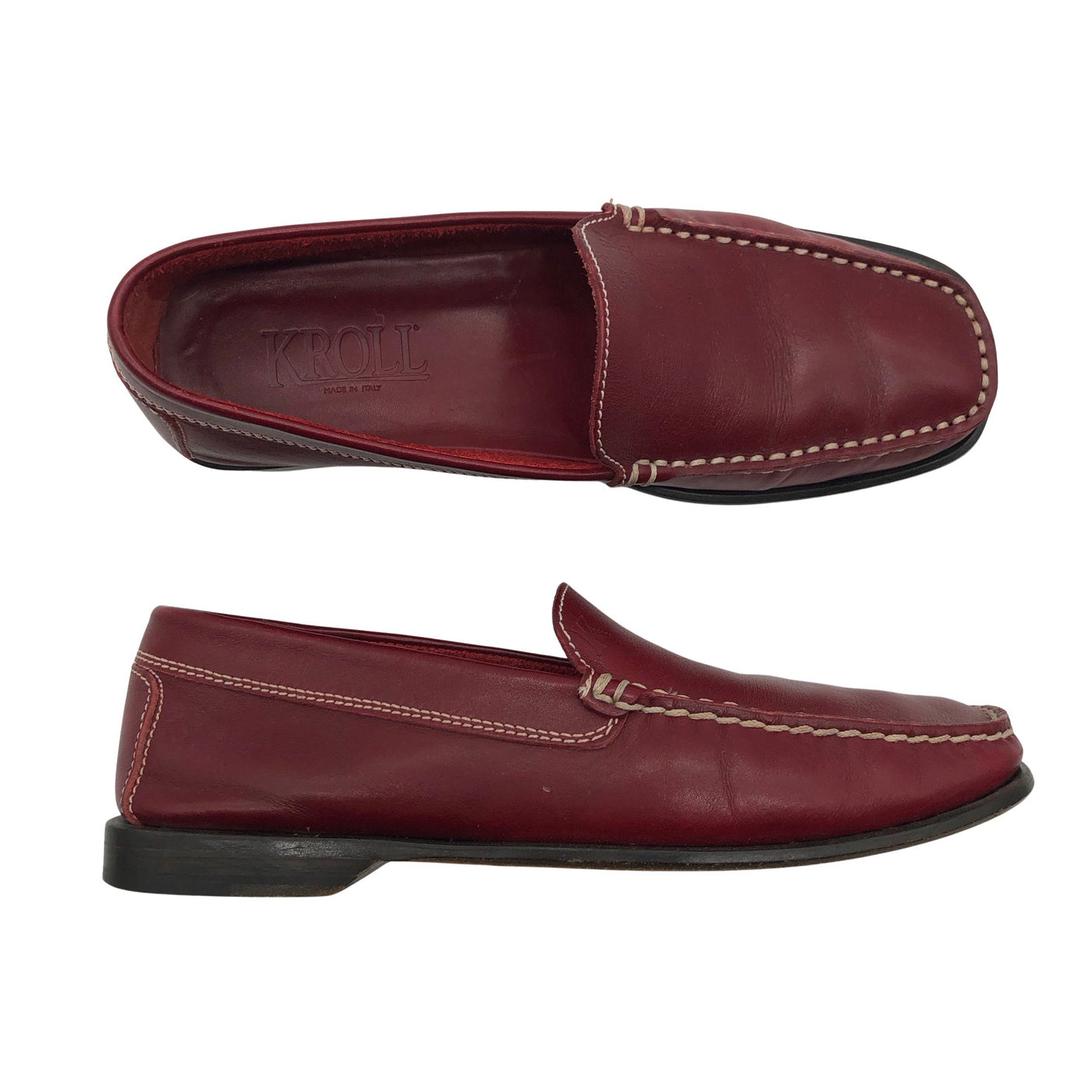 Unisex Kroll - Loafers, size 37 - Wine red (1)