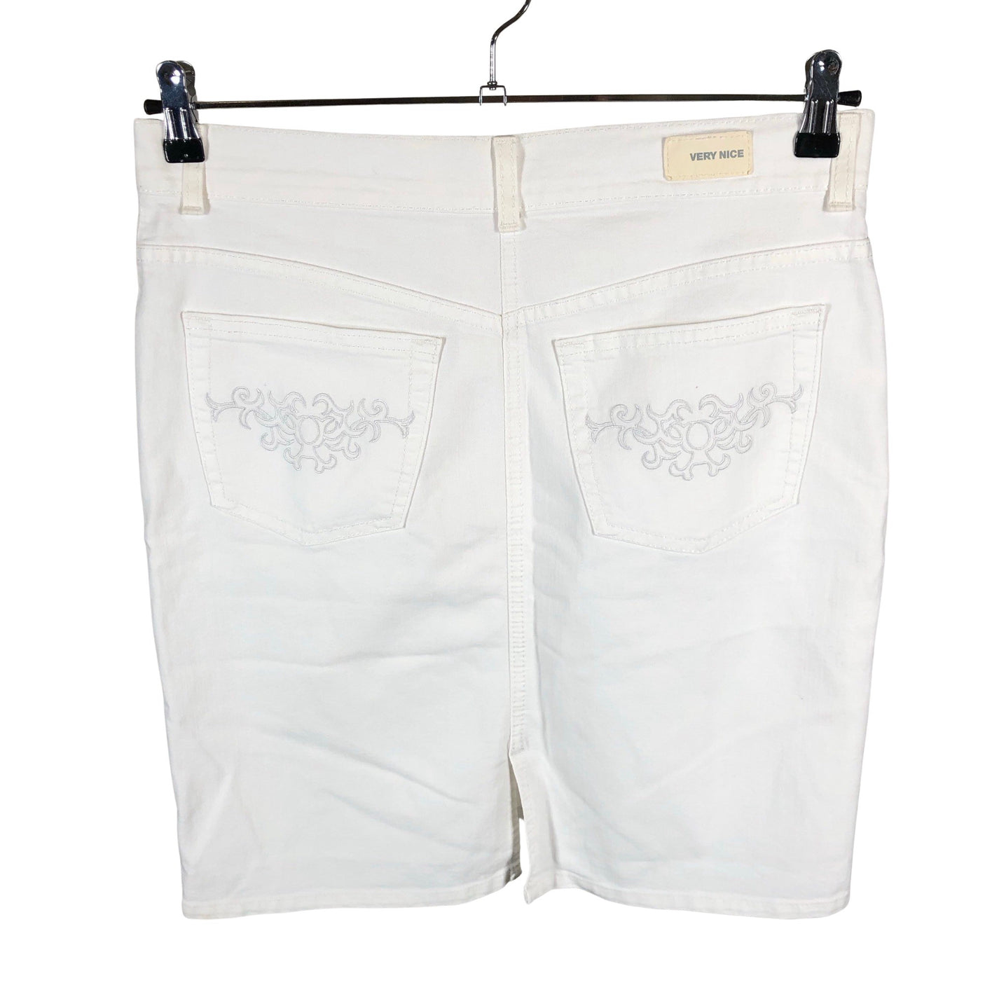 Unisex Very Nice - Denim skirt, size 40 - Natural white (2)
