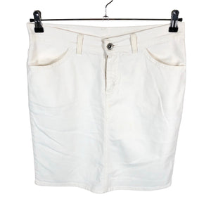 Unisex Very Nice - Denim skirt, size 40 - Natural white (1)