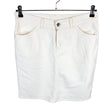 Unisex Very Nice - Denim skirt, size 40 - Natural white ()