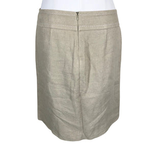 Unisex 'S MaxMara - Fabric skirt, size 38 - Beige (2)