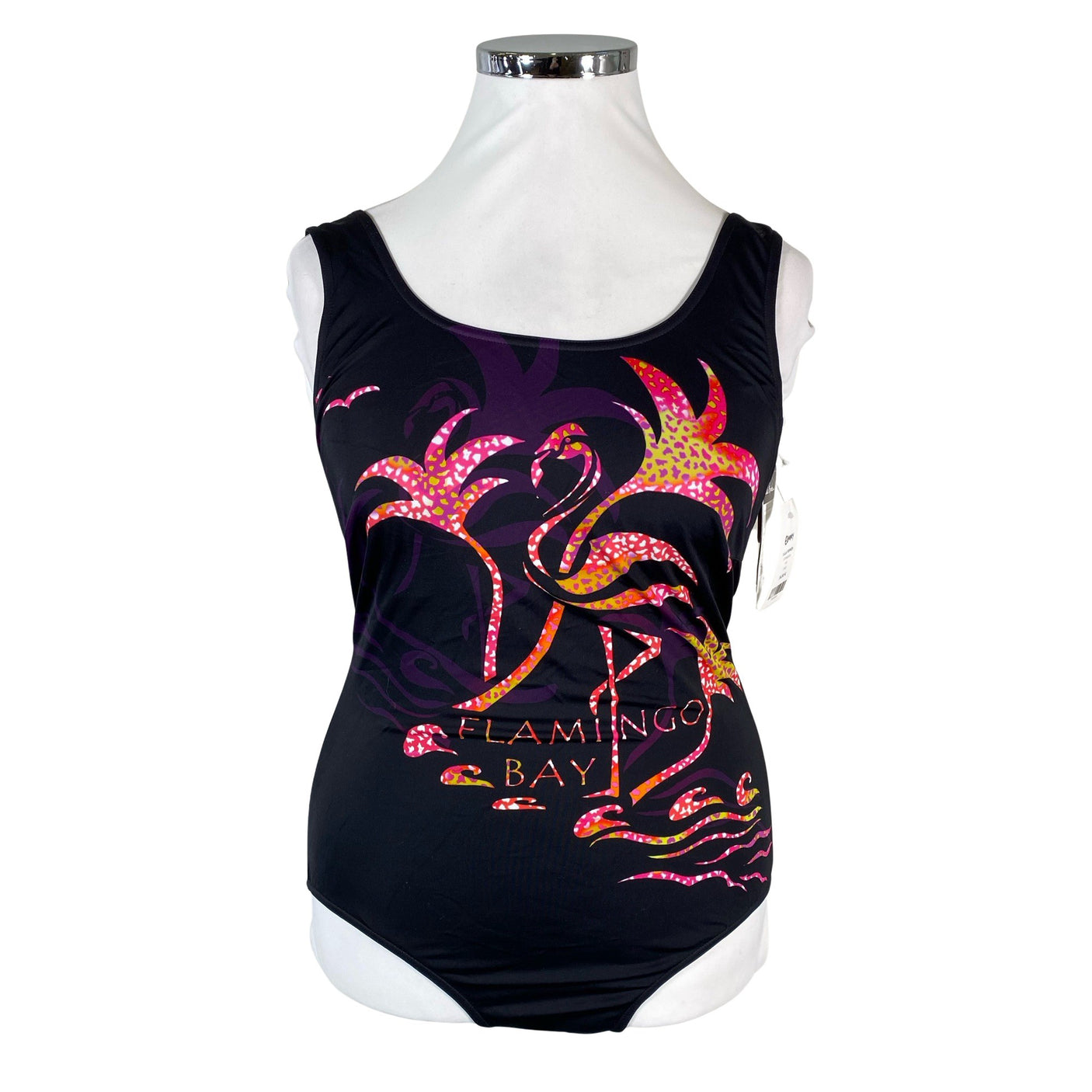 Unisex Ulla Popken - Swimsuit, size 46 - Black (1)