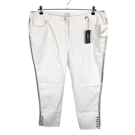 Unisex Mia Moda - Jeans, size 50 - White ()