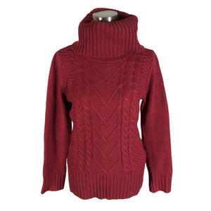 Unisex Koroshi - Sweater, size 38 - Wine red (1)