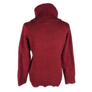 Unisex Koroshi - Sweater, size 38 - Wine red (2)