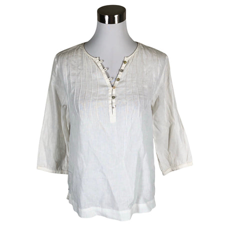 Unisex Bondelid - Blouse, size 36 - White ()