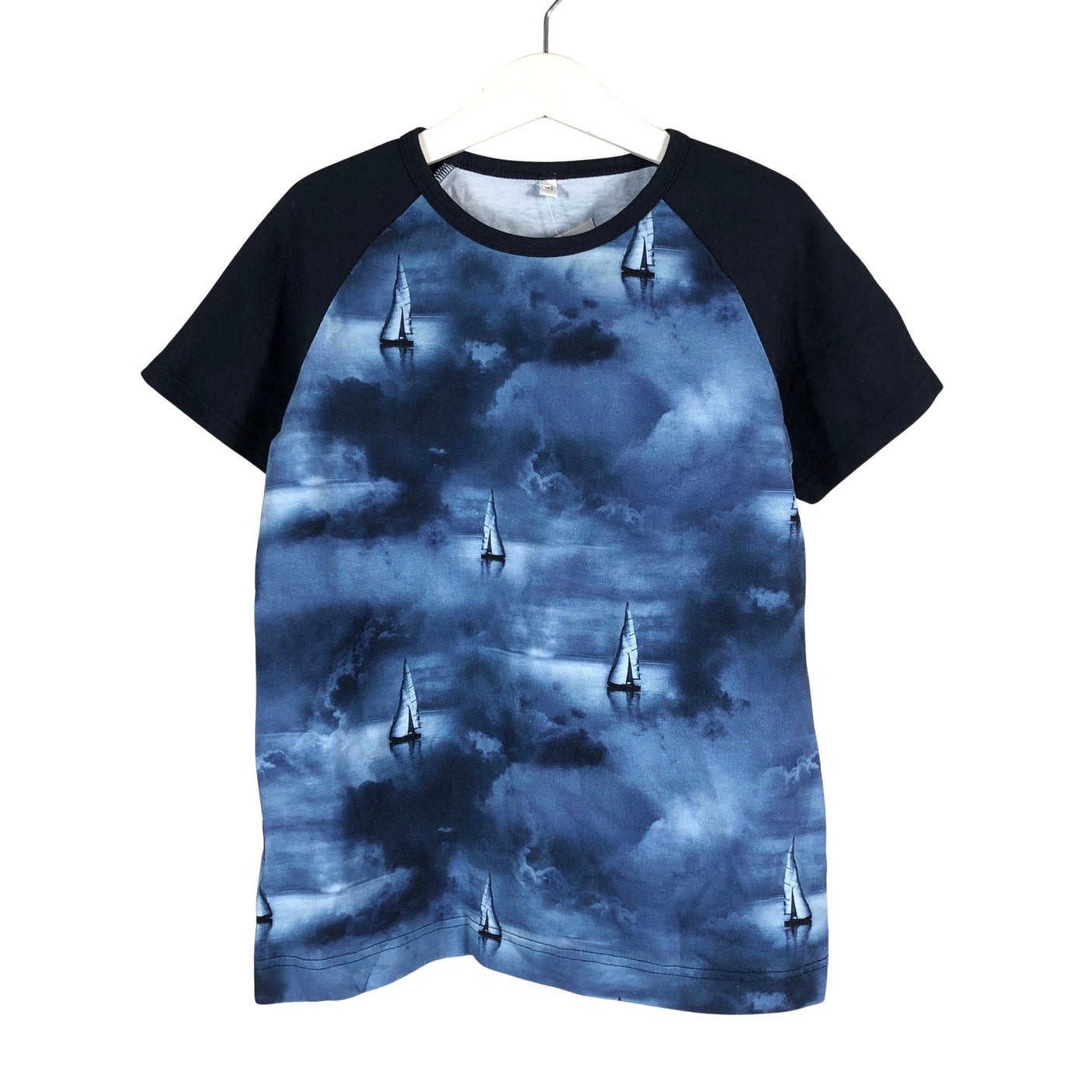 Unisex Handmade - T-shirt, size 134 - 140 - Blue (1)