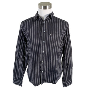 Unisex Tom Tailor - Collared shirt, size L - Black (1)