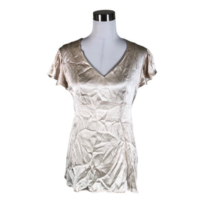 Unisex Style Butler - Short-sleeved blouse, size 40 - Beige (1)