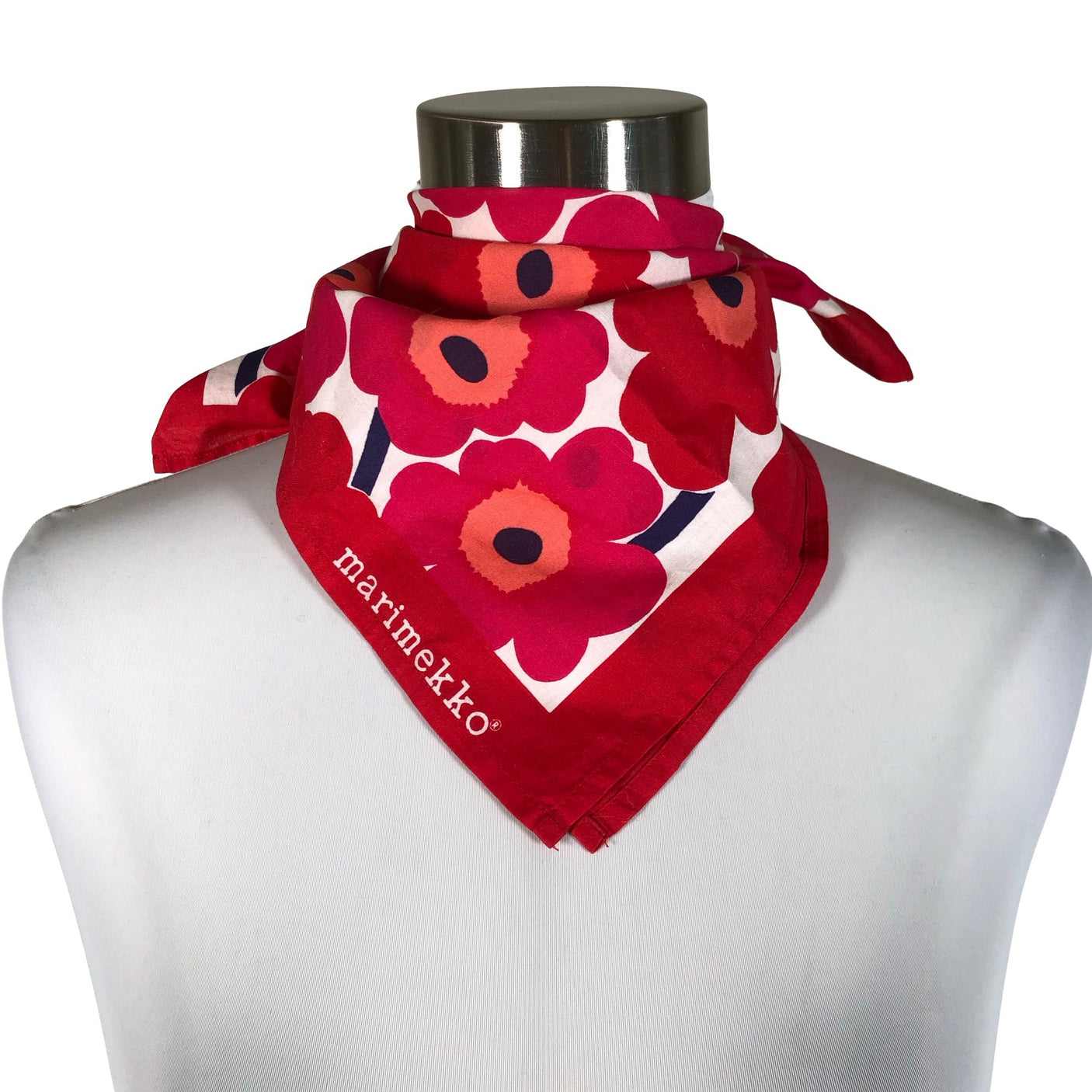 Unisex Marimekko - Scarf, size Mini - Red (1)