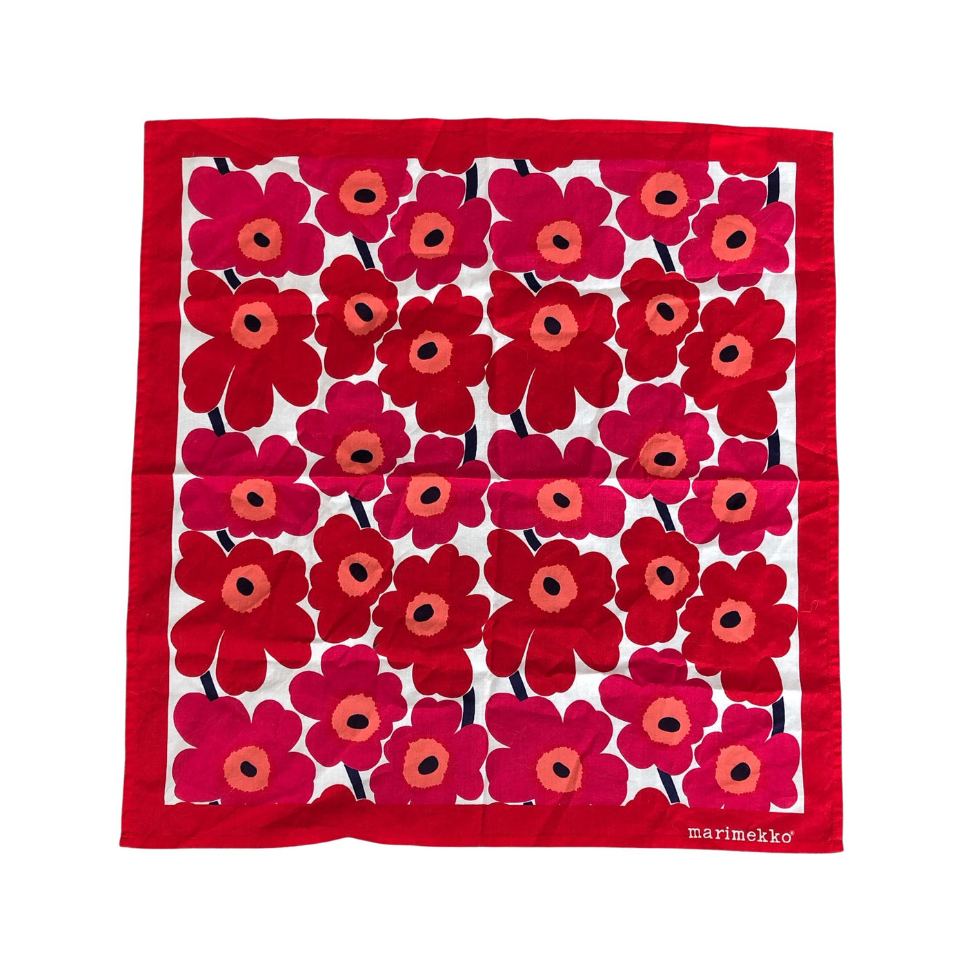 Unisex Marimekko - Scarf, size Mini - Red (2)