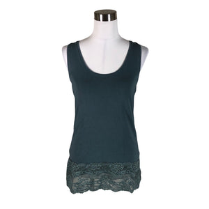 Unisex Tom Tailor - Tricot tank top, size 40 - Green (1)