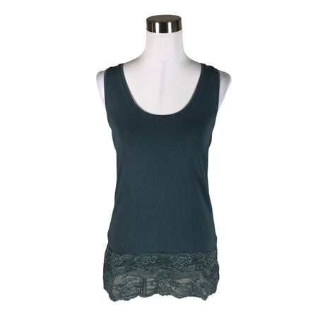 Unisex Tom Tailor - Tricot tank top, size 40 - Green ()