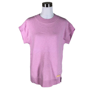 Unisex Puuvillatehdas - Knit vest, size 38 - Light pink (1)