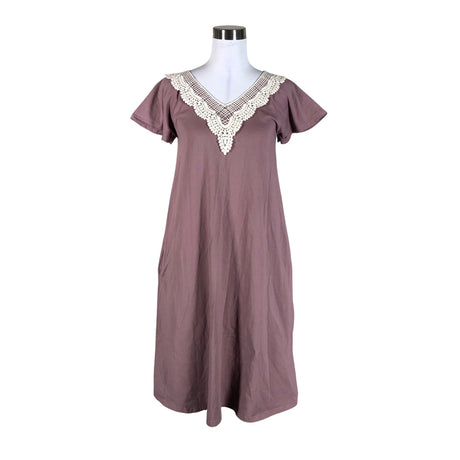 Unisex Lumoan - Tricot dress, size 34 - Violet ()