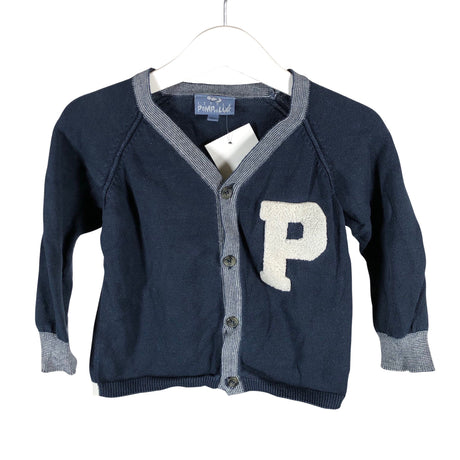 Unisex POMPdeLUX - Cardigan, size 80 - 86 - Blue ()