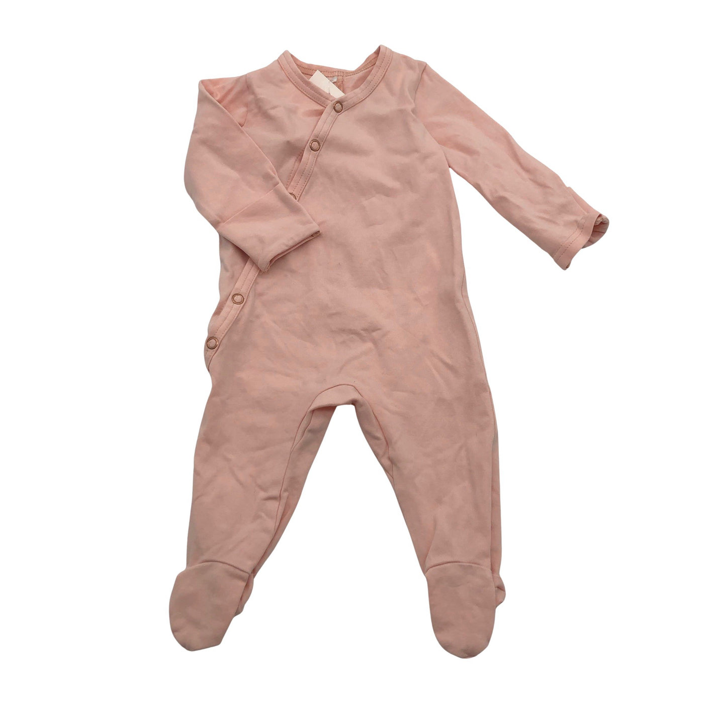 Unisex Gugguu - Romper, size 56 - 62 - Light pink (1)