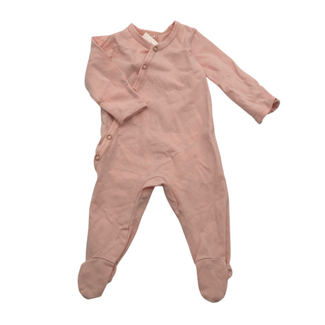 Unisex Gugguu - Romper, size 56 - 62 - Light pink ()