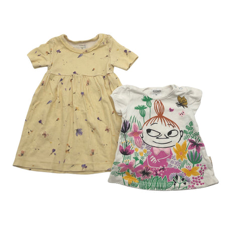 Unisex Name It - Tricot dress, size 68 - 74 - Yellow ()