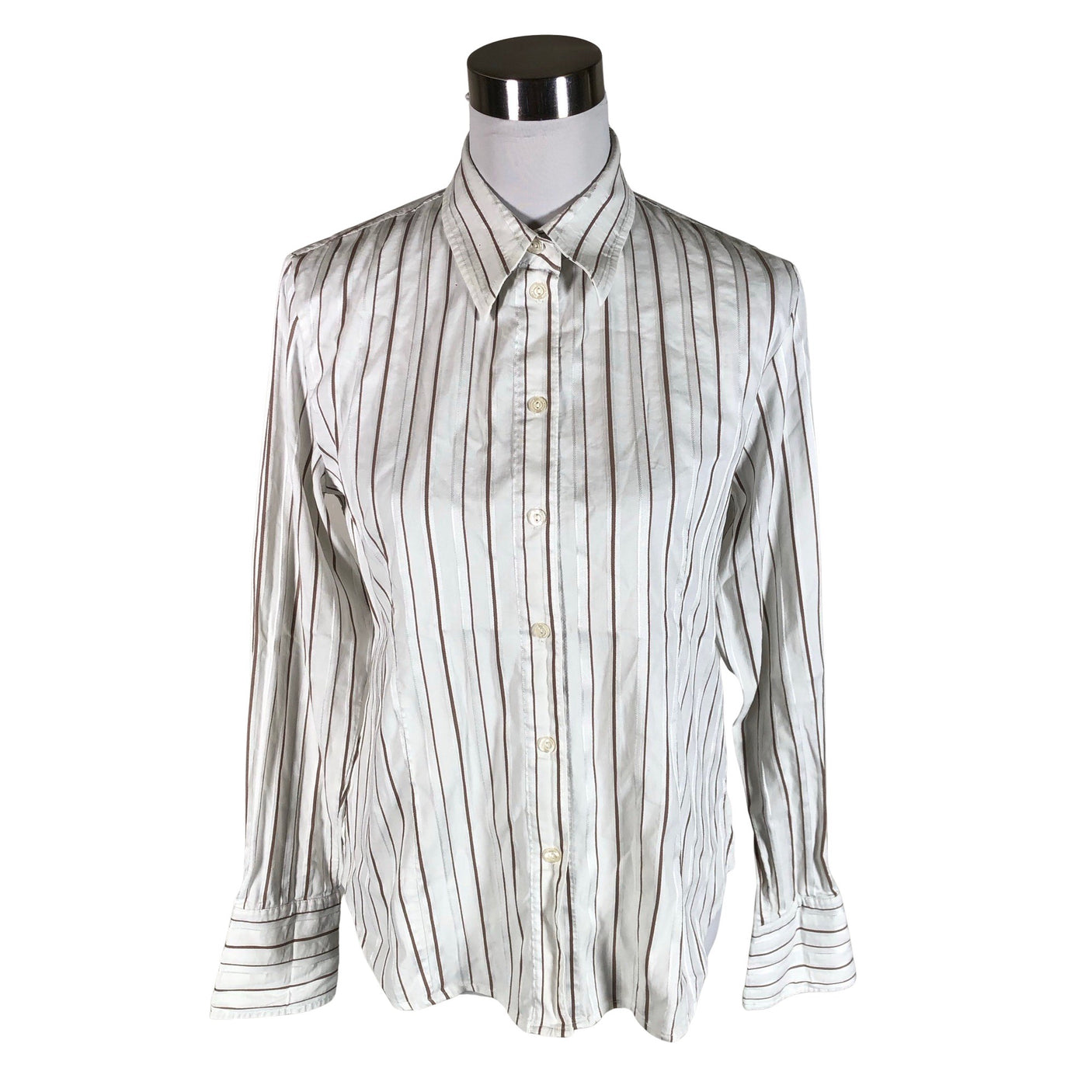 Unisex Your Face - Collared shirt, size 40 - White (1)