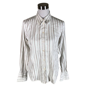 Unisex Your Face - Collared shirt, size 40 - White (1)